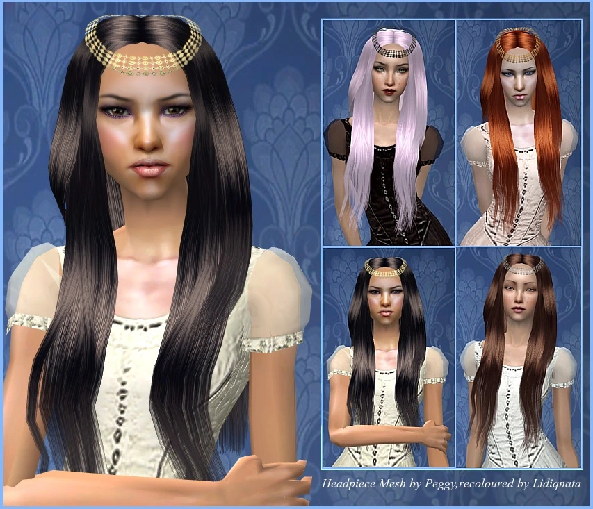 headpiece by lidiqnata sims 2